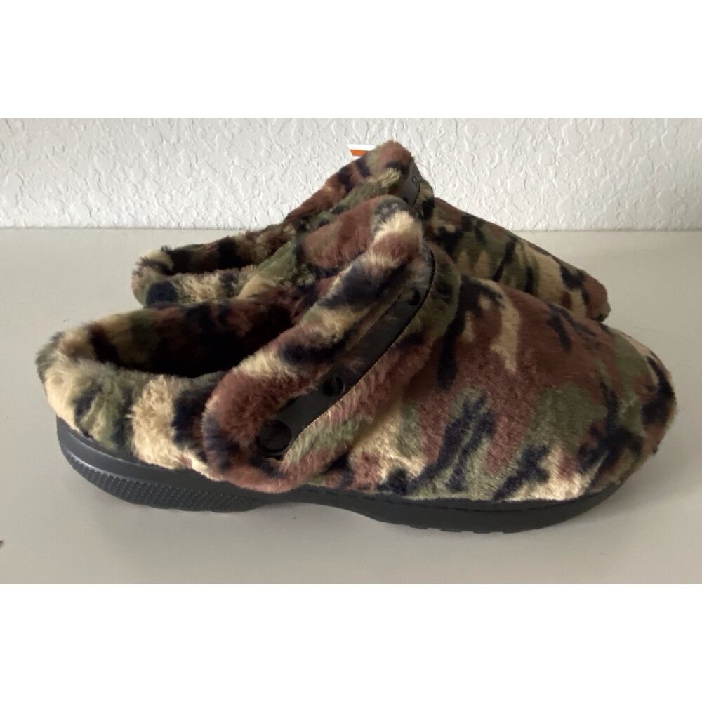 Crocs Classic Unfurgettable Camo Clogs Army Green Men's Sz 9 Women's 11 NEW - Picture 7 of 15